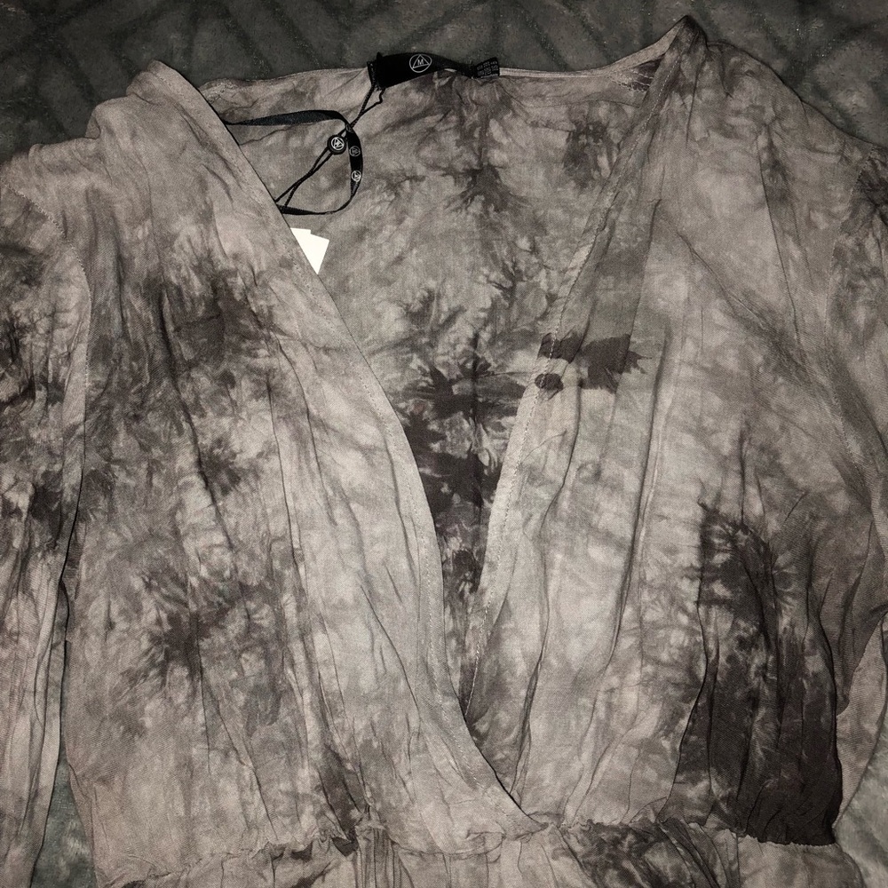 MISSGUIDED | Women’s Tie Dye Romper - Picture 3 of 5